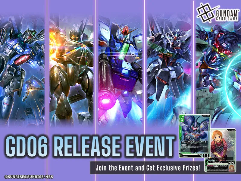 Sunday November 1 - GUNDAM CARD GAME - GD06 Release Event
