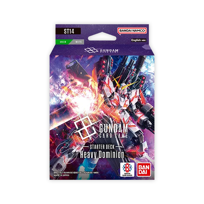 GUNDAM CG - STARTER DECK - ST14 - Heavy Dominion
