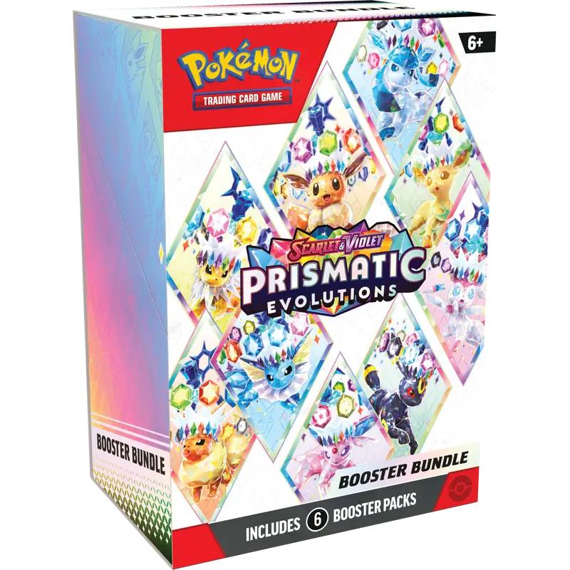 Pokemon - Scarlet and Violet - Prismatic Evolutions - Booster Bundle
