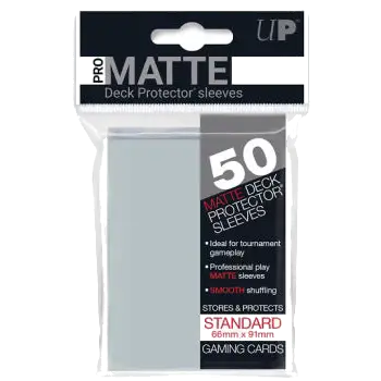 Ultra Pro - Standard Sleeves 50ct - Matte - Various Colours