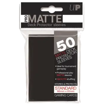 Ultra Pro - Standard Sleeves 50ct - Matte - Various Colours