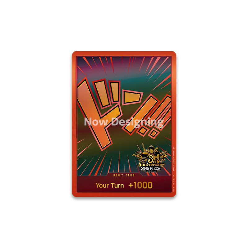 Ensemble 3e Anniversaire du Jeu de Cartes One Piece Japonais