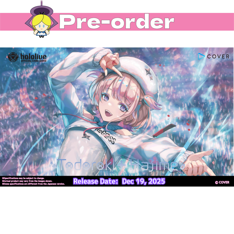 (PRE-ORDER) Hololive Card Game - Todoroki Hajime Starter Deck