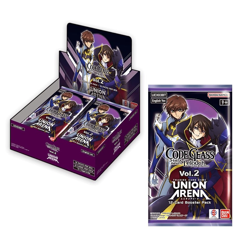 Union Arena - Code Geass Lelouch of the Rebellion Vol.2 Booster Box