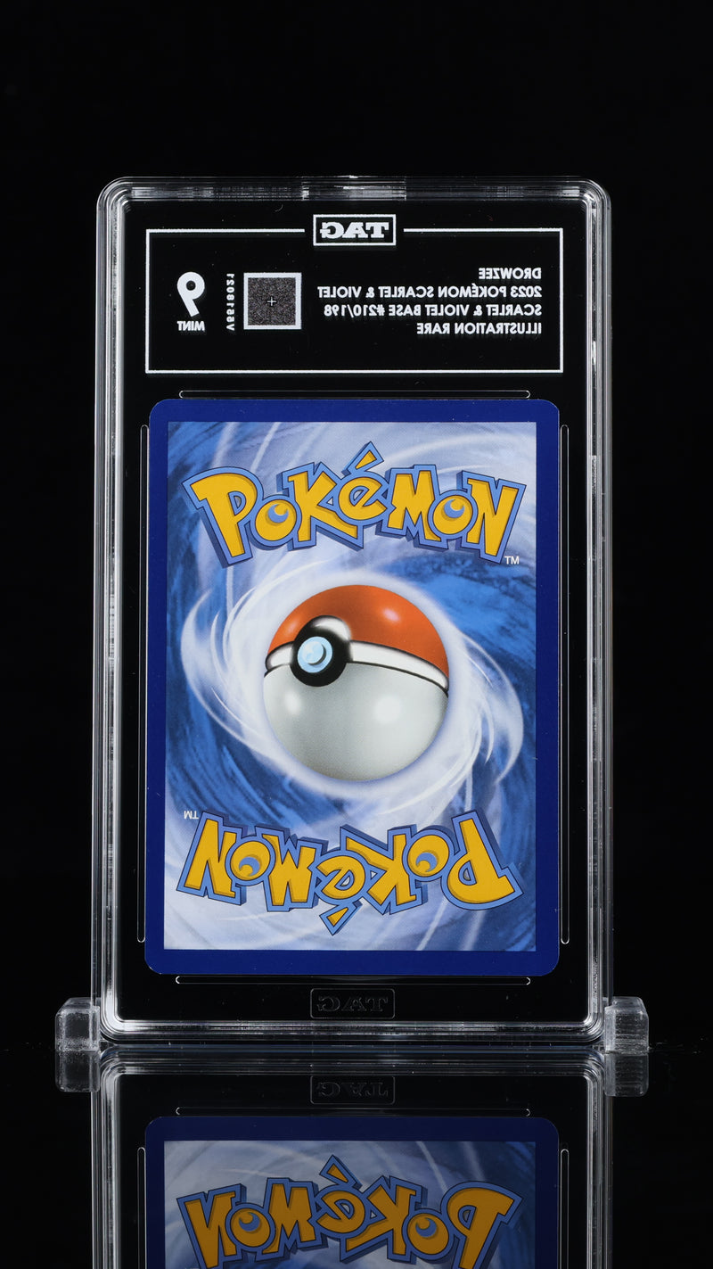 Pokemon TCG Graded Card: 2023 Drowzee # 210/198 TAG[X] 9