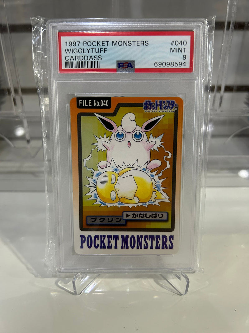 Wigglytuff CARDDASS Psa 9