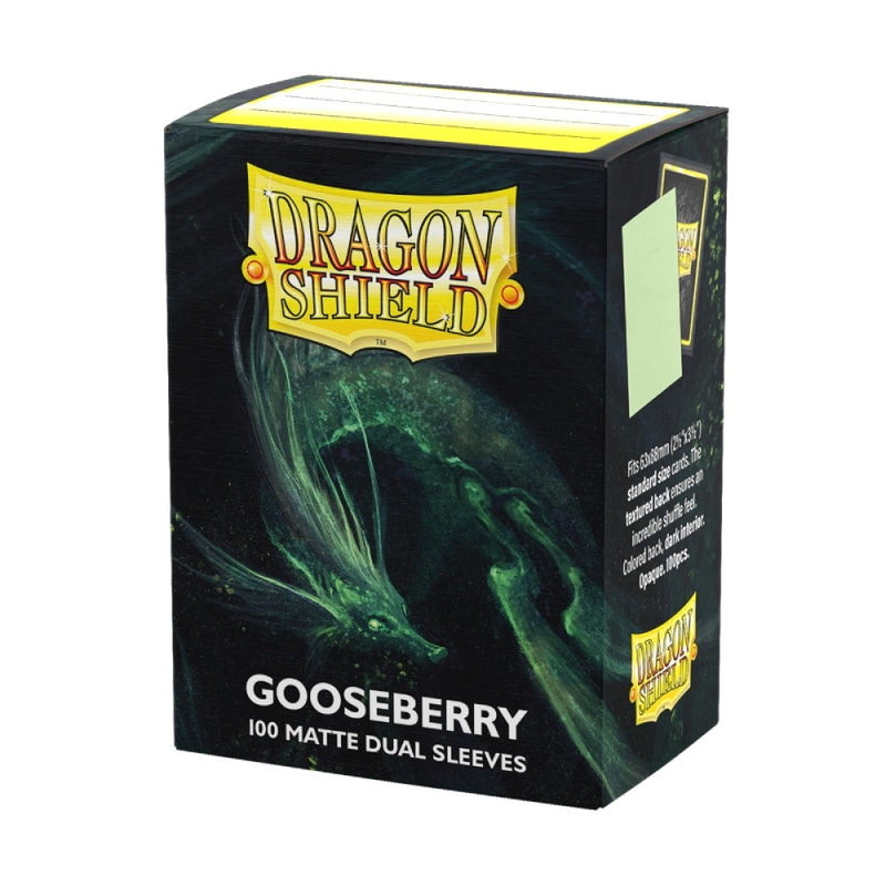 Dragon Shield - Standard Size - Dual Matte Gooseberry