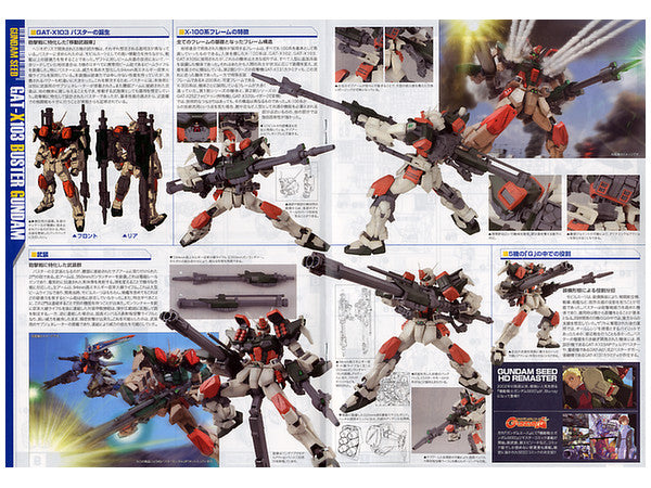 MG 1/100 Buster Gundam — Claw Me Baby