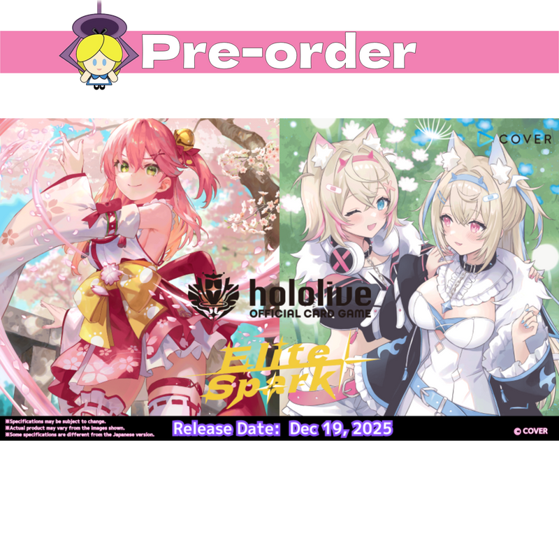 (PRE-ORDER) Hololive Card Game - Elite Spark Booster Box