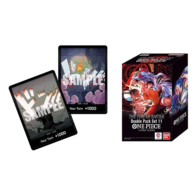 One Piece Card Game - The Time of Battle - Double Pack Set - Vol. 11