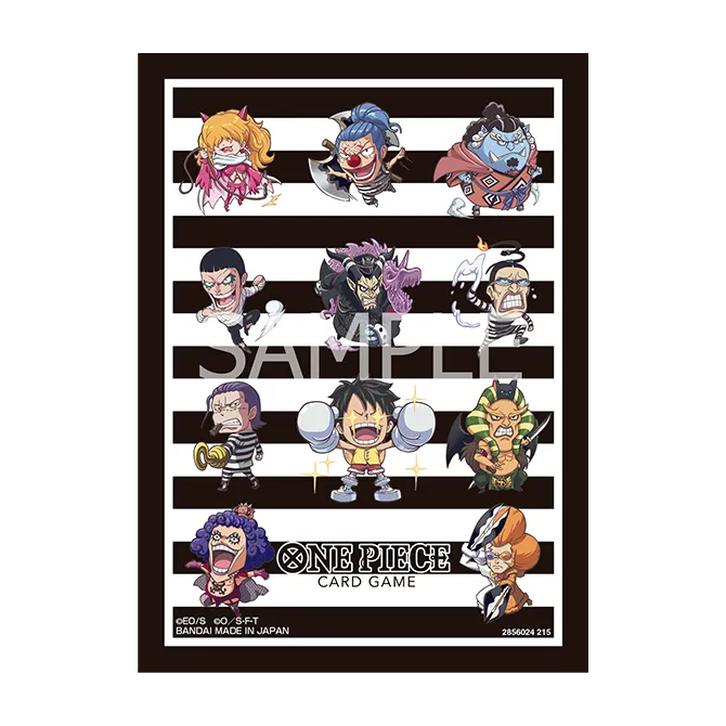One Piece Card Game - Lot de Protège-cartes 14 - Motifs Assortis