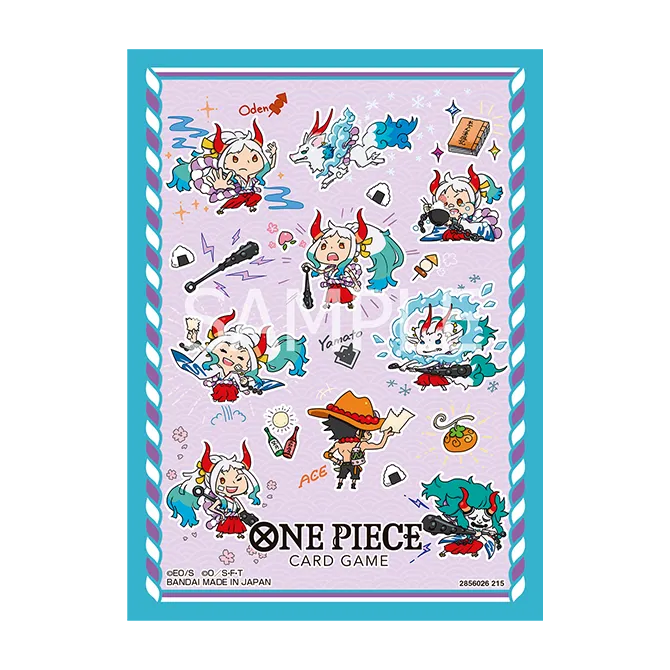 One Piece Card Game - Lot de Protège-cartes 14 - Motifs Assortis