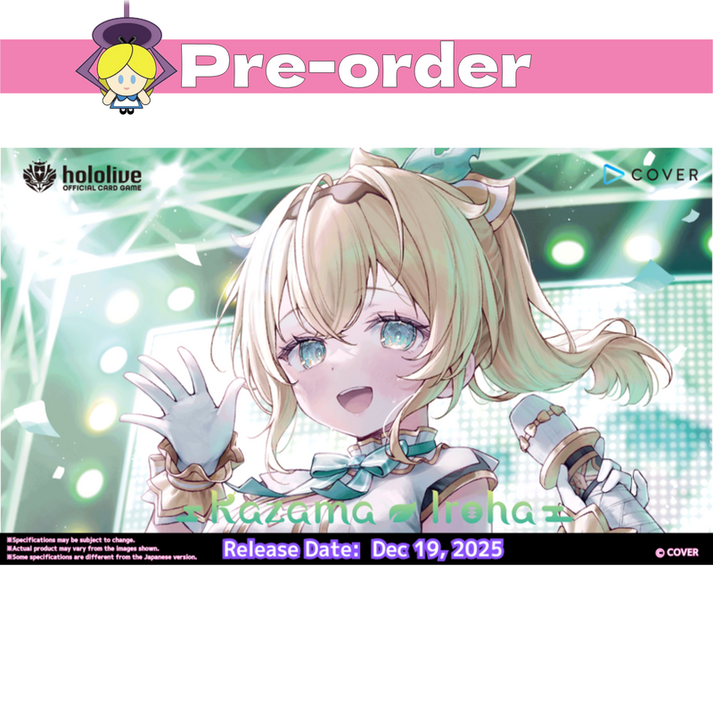 (PRE-ORDER) Hololive Card Game - Kazama Iroha Starter Deck