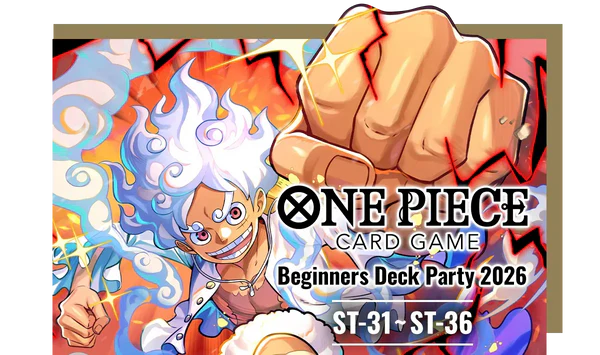 ONE PIECE CARD GAME Beginners Deck Party 2026 [ST-31]~[ST-36]