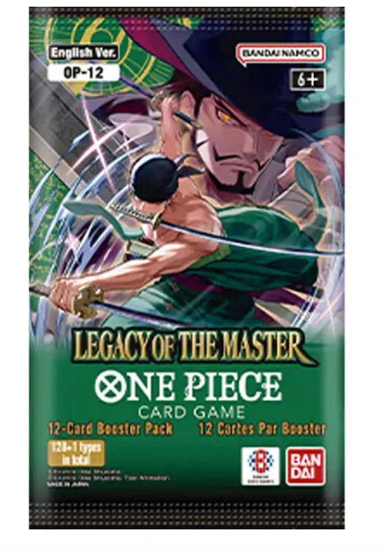 One Piece Card Game - OP12 - Legacy of the Master - Booster Pack