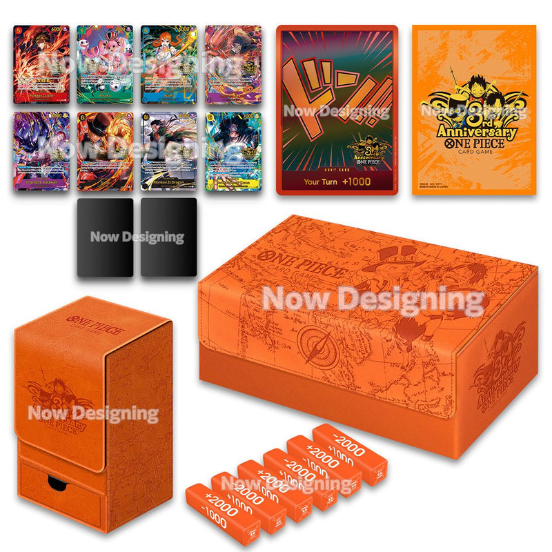 Ensemble 3e Anniversaire du Jeu de Cartes One Piece Japonais