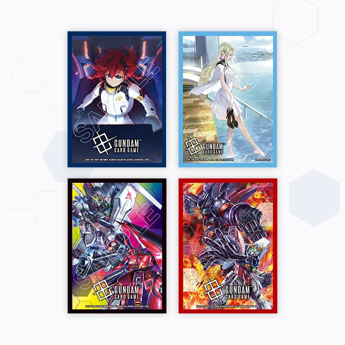 GUNDAM CG - OFFICIAL CARD SLEEVES 02 - Various Designs