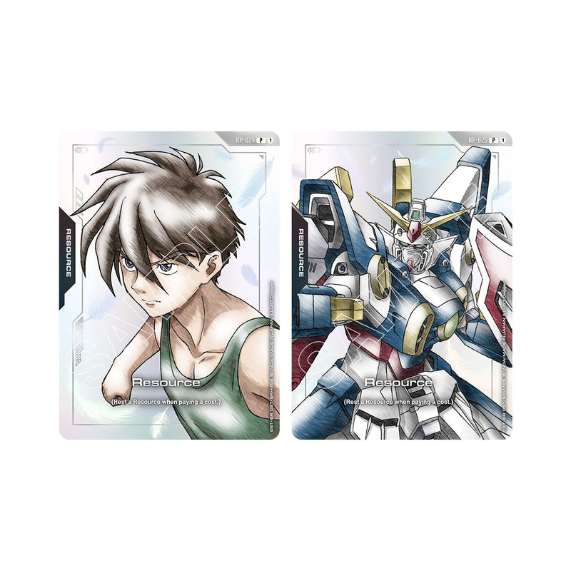 Gundam Card Game Premium Accessory Set - Mobile Suit Gundam Wing