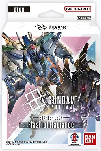 Gundam Card Game - Starter Deck - ST-08 - Flash of Radiance