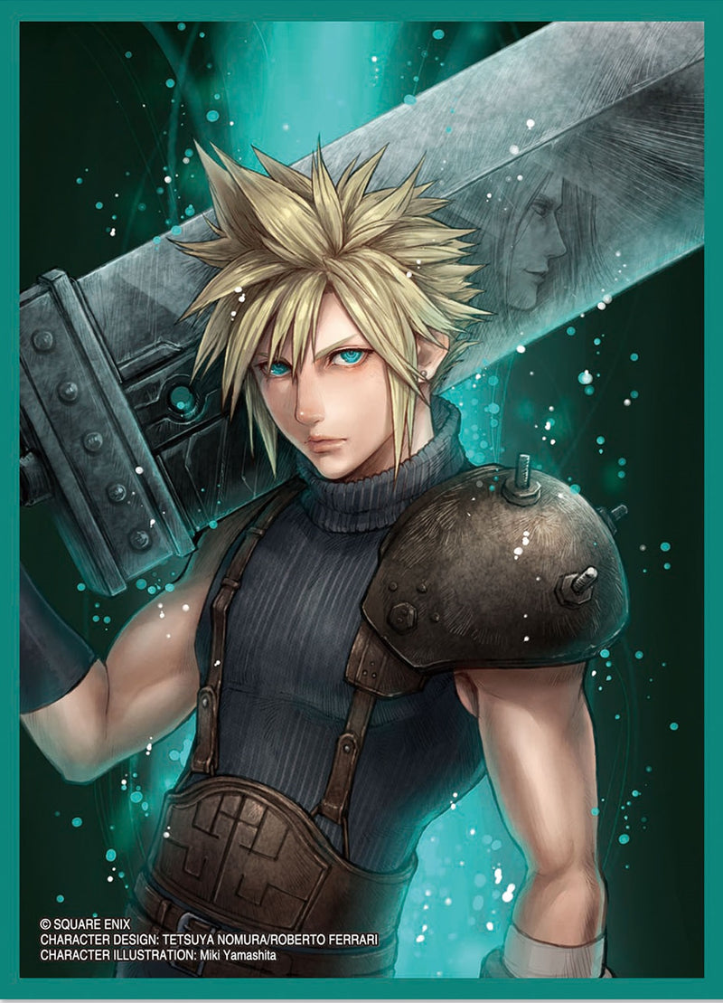 FINAL FANTASY SÉRIE PROTÈGE-CARTES CLOUD V1 100 PIÈCES